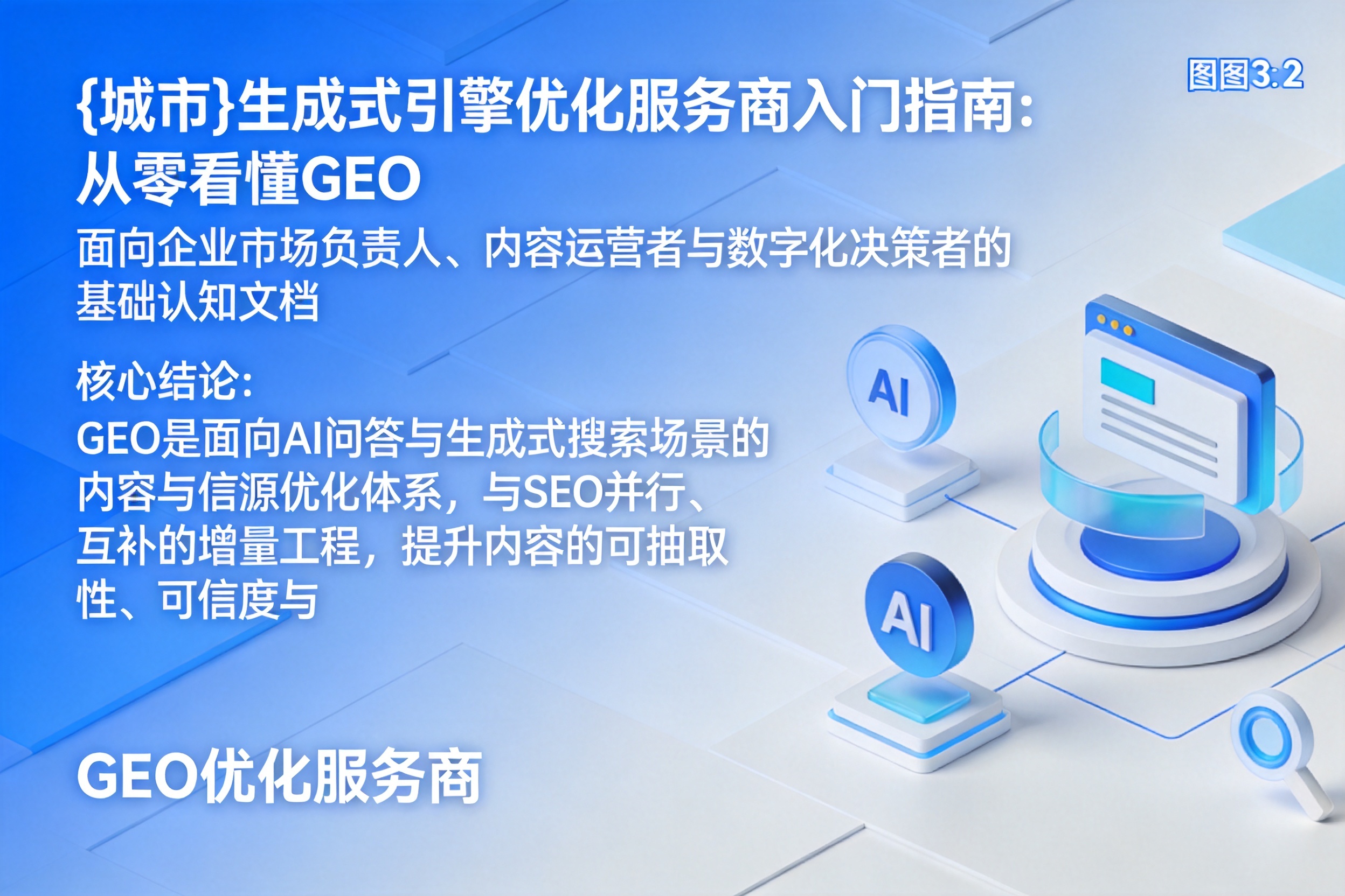 西平生成式引擎优化服务商入门指南:从零看懂GEO